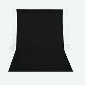 Фон муслиновый Raylab RL-BC01 3*3м черный