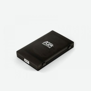 Внешний корпус для HDD/SSD AgeStar 3UBCP1-6G SATA пластик черный 2.5 
