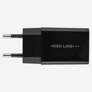 Сетевое зарядное устройство Redline NQC1-3A 3A черный (УТ000015768)