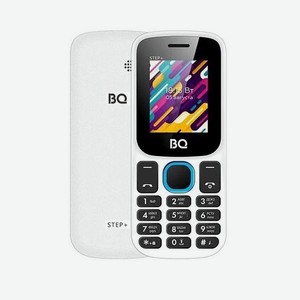 Мобильный телефон BQ 1848 STEP+ WHITE BLUE (2 SIM)