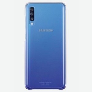 Чехол (клип-кейс) Samsung Galaxy A70 Gradation Cover фиолетовый (EF-AA705CVEGRU)