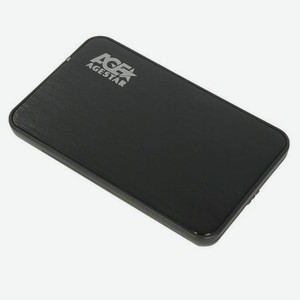 Внешний корпус для HDD/SSD AgeStar 3UB2A8-6G SATA III пластик/алюминий черный 2.5 