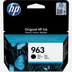 Картридж струйный HP 963 3JA26AE черный (1000стр.) для HP OfficeJet Pro 901x/902x/HP