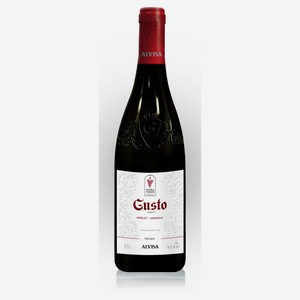 Вино Gusto Мерло-Саперави сухое красное Россия, 0,75 л