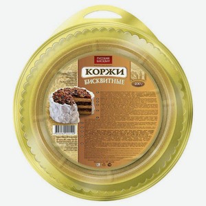 Корж бисквитный «Русский бисквит» светлый, 400 г