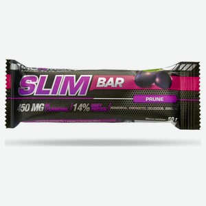 Батончик протеиновый IronMan Slim Bar с L-карнитином Чернослив, 50 г