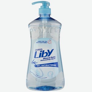 Средство для мытья посуды LIBY Минеральные соли 1,1 л