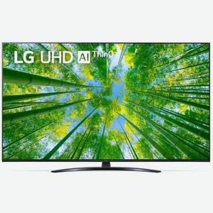 60  Телевизор LG 60UQ81003LA.ARU, 4K Ultra HD, синяя сажа, СМАРТ ТВ, WebOS