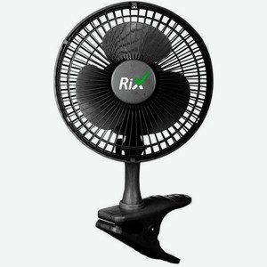 Вентилятор настольный Rix RDF-1500WB, черный [rdf-1500wb black]