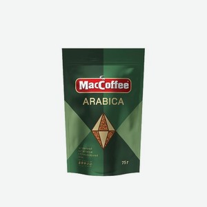 Кофе растворимый MACCOFFEE Gold; Arabica 75г д/п