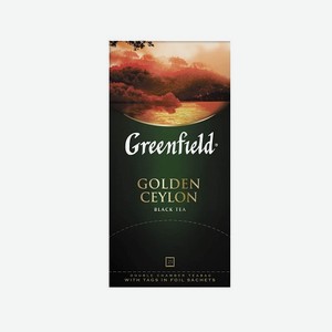 Чай GREENFIELD в ассортименте 25п*1.5г к/уп