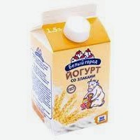 Йогурт пит.Белый город злаки 1,5% 500г(БМК)