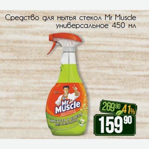 Средство для мытья стекол Mr Muscle универсальное 450 мл