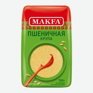 Крупа <Макфа> Пшеничная Артек пакет 700г Россия