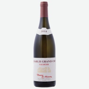 Вино Domen Des Malandes Chablis Grand Cru Vaudesir белое сухое, 0.75л Франция