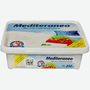 Сыр Mlekara Sabac Mediteraneo Брынза с морской солью 25%, 250г Сербия