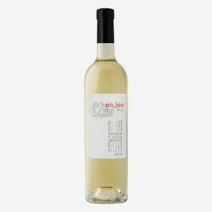 Вино Diligo Pinot Grigio белое сухое, 0.75л Италия