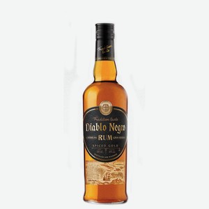 Ром Diablo Negro Caribbean Rum Gran Reserva Spiced Gold, 0.5л Россия