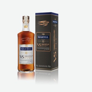 Коньяк Martell VS Single Distillery в подарочной упаковке, 0.5л Франция