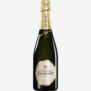 Шампанское Jacquart Mosaique Champagne белое брют в подарочной упаковке, 0.75л Франция