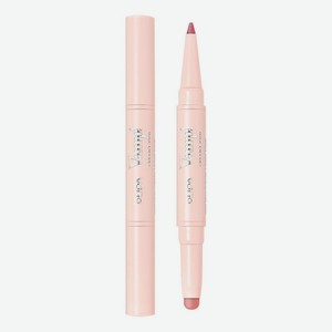 Помада-карандаш для губ 2 в 1 Vamp! Creamy Duo: 004 Светлый розовый