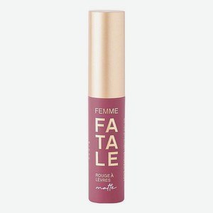 Устойчивая жидкая матовая помада для губ Femme Fatale 3мл: No 7