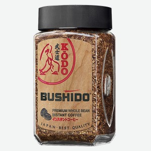 Кофе BUSHIDO Kodo, молотый в растворимом, сублимированный, 95г