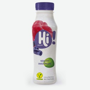 Напиток растительный Hi малина и жимолость 2%, 270 г