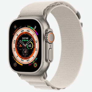 Умные часы Watch Ultra 49mm GPS Alpine Loop M Starlight Apple