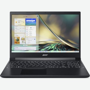 Ноутбук Aspire 7 A715-43G-R2PG Ryzen 5 5625U 16Gb SSD512Gb NVIDIA GeForce RTX 3050 15.6 IPS FHD 1920x1080 noos black русская клавиатура, NH.QHDER.008 Acer