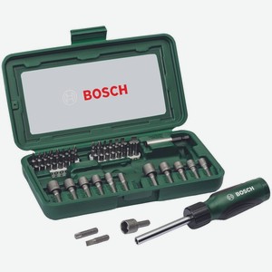Набор бит и торцевых головок 46 предметов 2607019504 Bosch