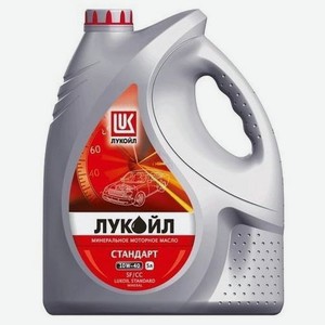 Моторное масло LUKOIL Стандарт, 10W-40, 5л, минеральное [19186]