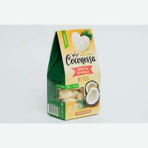 Конфеты кокосовые без сахара Коконесса оригинальные СиЭко Фудс кор, 90 г