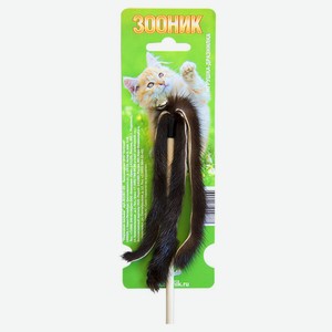 Игрушка для кошек «Зооник» Норковая пальма дразнилка, 50 см