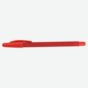 Ручка шариковая АШАН Красная птица трехгранная красная