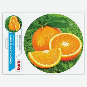 Коврик Buro для мыши BU-T60039 рисунок/апельсин