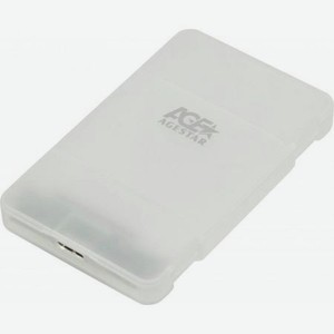 Внешний корпус для HDD/SSD AgeStar 3UBCP1-6G SATA пластик белый 2.5 