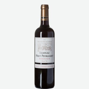 Вино Chateau Haut Peyruguet красное сухое, 0.75л Франция