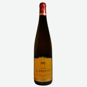Вино Lucien Albrecht Riesling Gewurztraminer Reserve полусухое белое, 0.75л Франция