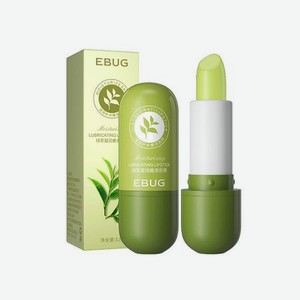 EBUG Увлажняющий бальзам для губ с экстрактом зеленого чая