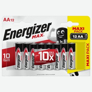 Батарейка Energizer MAX AA 12 шт.