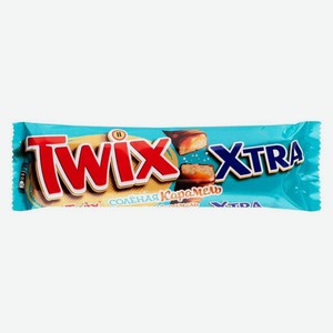  Батончик шоколадный Twix Xtra Соленая карамель, 82 г