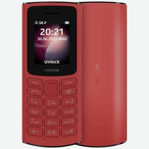 Телефон 105 4G DS (2021) Red Nokia