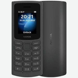 Телефон 105 4G DS (2021) Black Nokia
