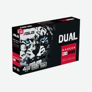 Видеокарта Radeon RX 560 4Gb DUAL-RX560-4G Asus