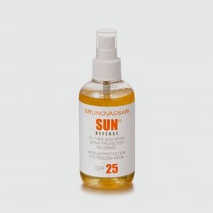 СОЛНЦЕЗАЩИТНЫЙ СПРЕЙ БЕЗ МАСЛА SPF25 BRUNO VASSARI Sun Defense - Oil-free Sun Spray 200 мл
