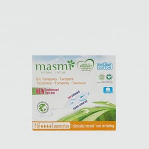 Гигиенические тампоны из органического хлопка MASMI Super Plus 15 шт
