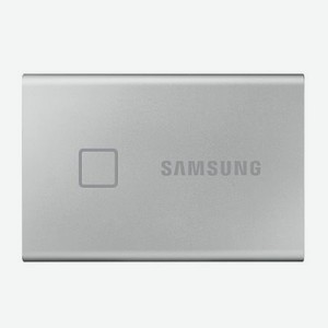 Внешний SSD Samsung Portable SSD T7 Touch 2 ТБ Type-C Silver Retail (MU-PC2T0S/WW)