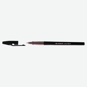 Ручка шариковая Stabilo Liner 808 F черная
