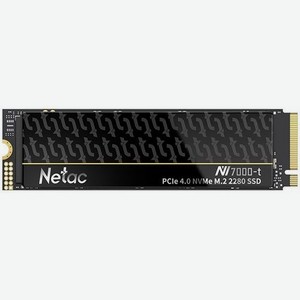 SSD накопитель NETAC NV7000-t NT01NV7000t-512-E4X 512ГБ, M.2 2280, PCI-E 4.0 x4, NVMe, M.2